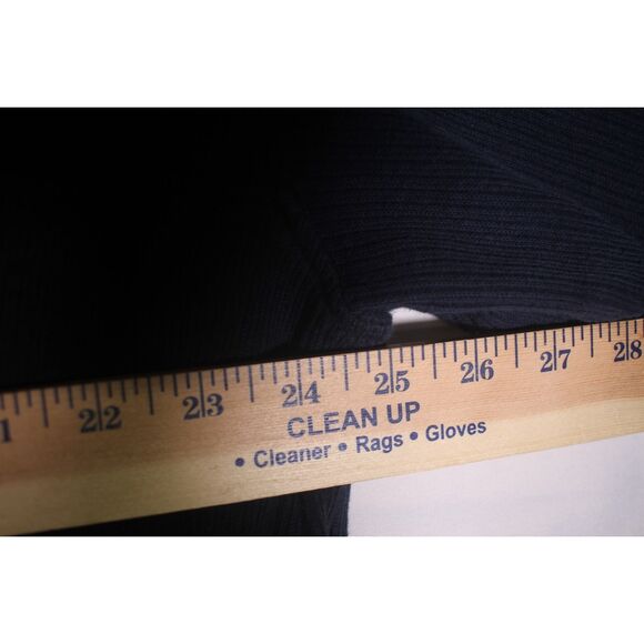 Woolrich Vintage Navy Waffle Knit Pullover Shirt - Men's XL - Picture 4 of 5